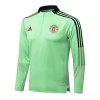 Manchester United Training Huppari Suits Vihreä 2022-23 Quarter-zip